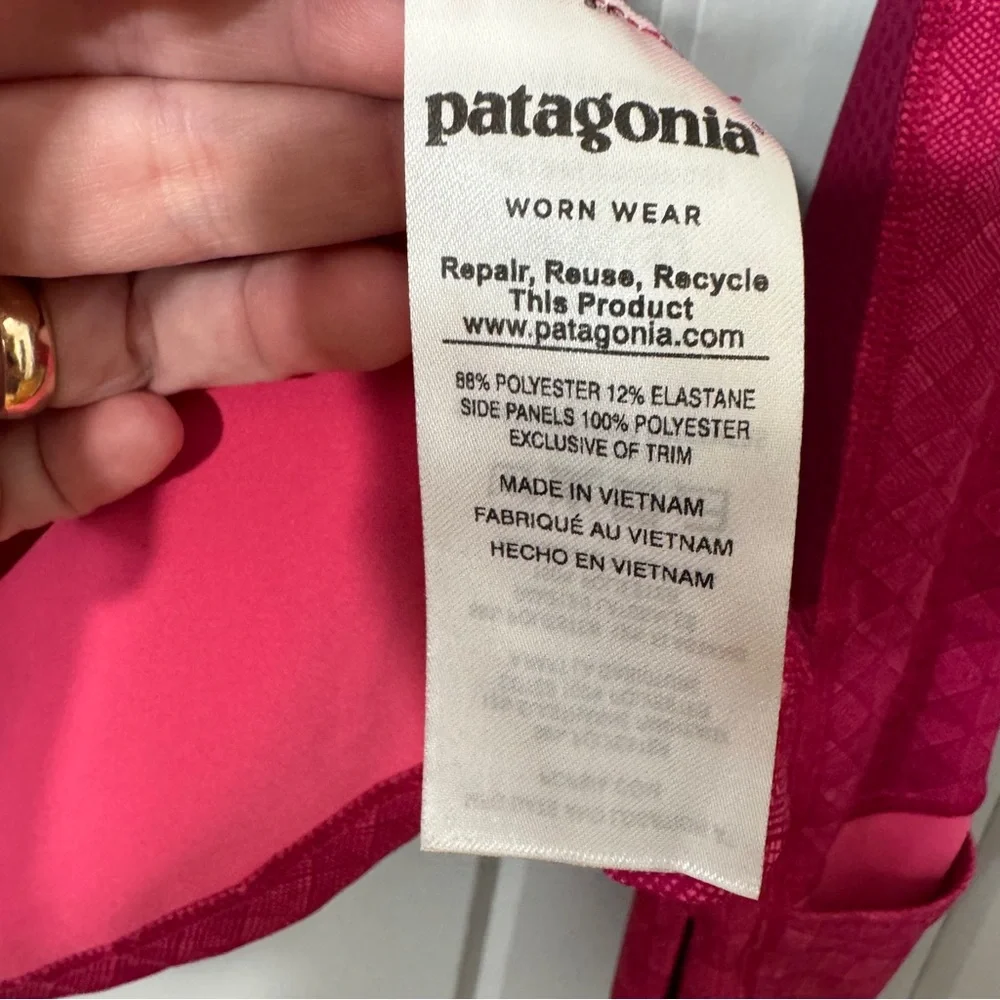 Patagonia Pink All Weather Zip-Neck‎ Shirt Women's Size Small - Picture 11 of 15